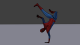 Rigged Spider-Man 3d Model